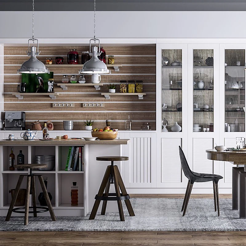 ตู้ครัวพีวีซีหรูหรา